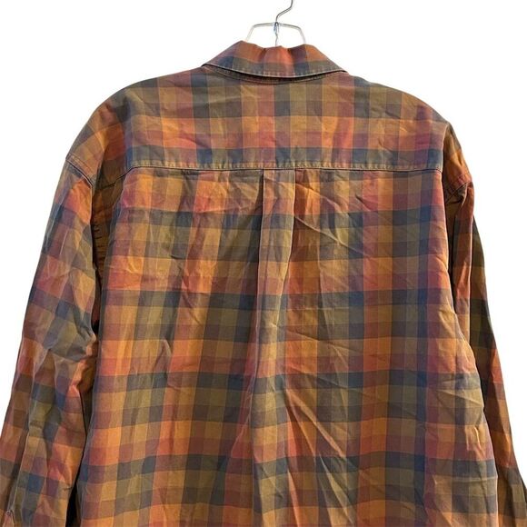 Orvis Men's Plaid Long Sleeve Button Down Shirt Size L Multicolor - Picture 10 of 12